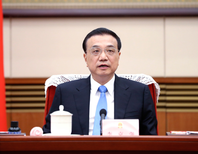 Premier Li Keqiang [File photo: gov.cn]
