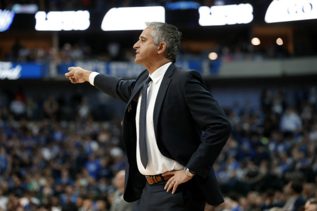 Phoenix Suns head coach Igor Kokoskov instructs his team during an NBA basketball game against the Dallas Mavericks in Dallas, Tuesday, April 9, 2019. [Photo: AP]