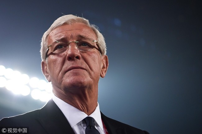 File photo of Marcello Lippi [Photo: VCG]