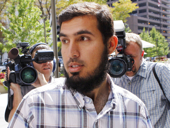 In this Sept. 17, 2009 file photo, Najibullah Zazi arrives at the offices of the FBI in Denver for questioning. Zazi, the ringleader of a thwarted terror plot to bomb the New York City subways in 2009 is about to find if becoming a government cooperator will pay off when he is sentenced on Thursday, May 2, 2019. His cooperation could earn him a far lighter punishment on charges that carry a maximum of life. [Photo: AP]