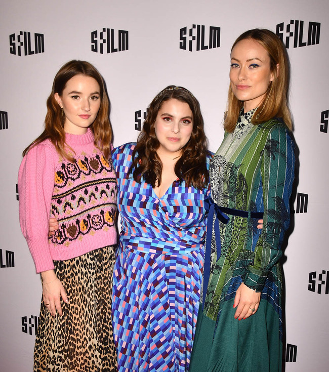 Kaitlyn Dever, Beanie Feldstein and Olivia Wilde attend 'Booksmart' Red Carpet Premiere - 2019 SFFILM at Castro Theatre on April 16, 2019 in San Francisco, California. [Photo: IC]