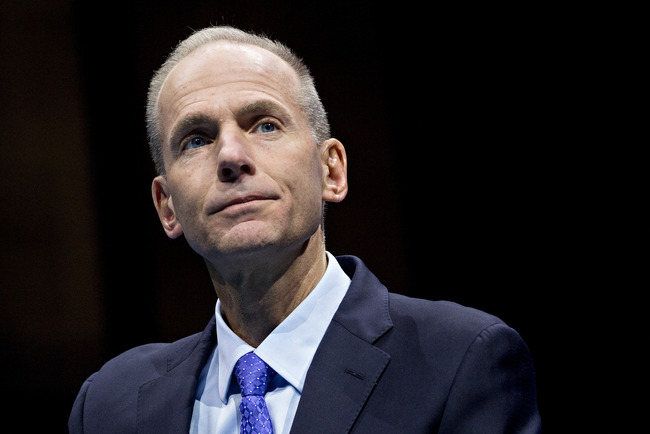 Boeing CEO Dennis Muilenburg. [File photo: VCG]