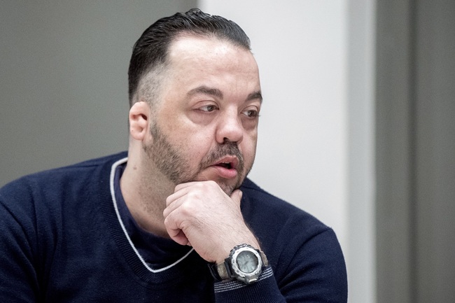 Former nurse Niels Hoegel sits in the court room during a session of the district court in Oldenburg, Germany, Thursday, June 6, 2019.  [Photo: AP]