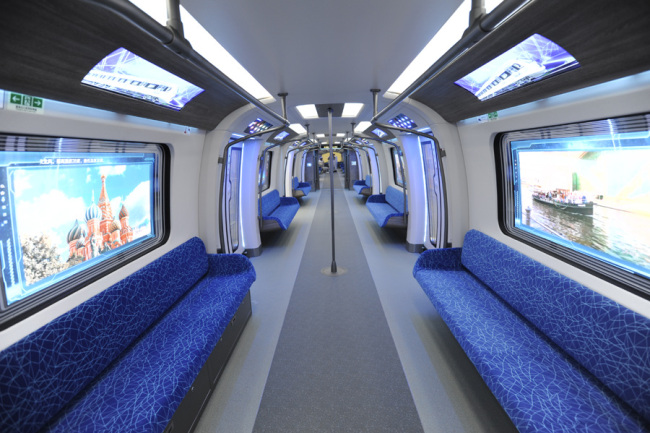 The inside of the carriage is seen. [Photo: IC]