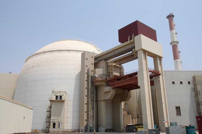 A general view of the Iranian nuclear power plant in Bushehr, southern Iran, August 21, 2010. [Photo: IC]