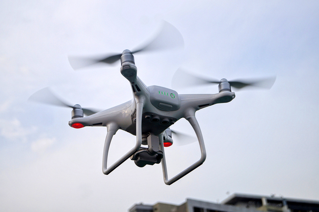 A drone produced by China’s DJI. [File photo: VCG]