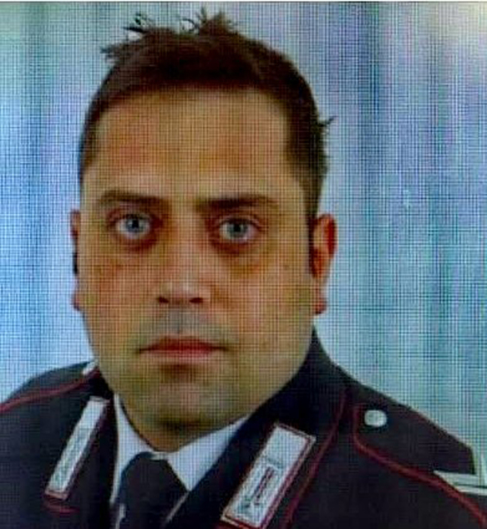 In this photo released by Carabinieri, is portrayed officer Mario Cerciello Rega, 35, who was stabbed to death in Rome early Friday, July 26, 2019. Italian police said Saturday that two 19-year-old American tourists have confessed to fatally stabbing the Italian paramilitary policeman who was investigating the theft of a bag with a cellphone. [Photo: AP]