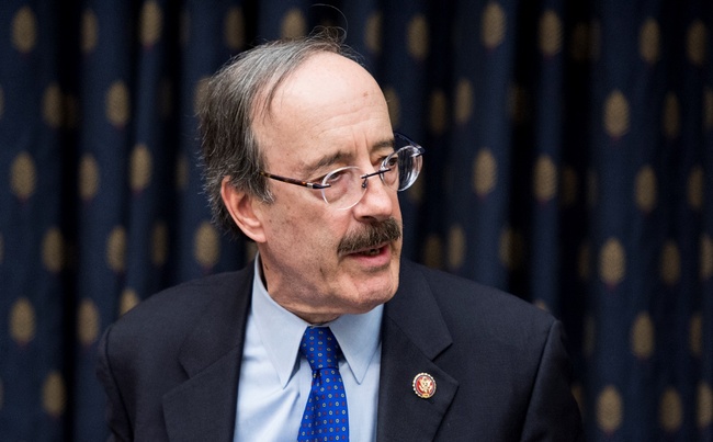 The chairman of the U.S. House Committee on Foreign Affairs, Eliot Engel, prepares to lead the committee hearing on "NATO at 70: An Indispensable Alliance" on March 13, 2019. [Photo: IC]