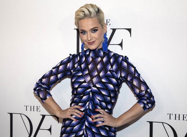 This April 11, 2019 file photo shows Katy Perry at the 10th annual DVF Awards at the Brooklyn Museum in New York. [Photo: AP]