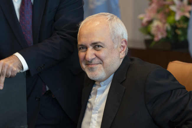 Iranian Foreign Minister Mohammad Javad Zarif [File Photo: IC]