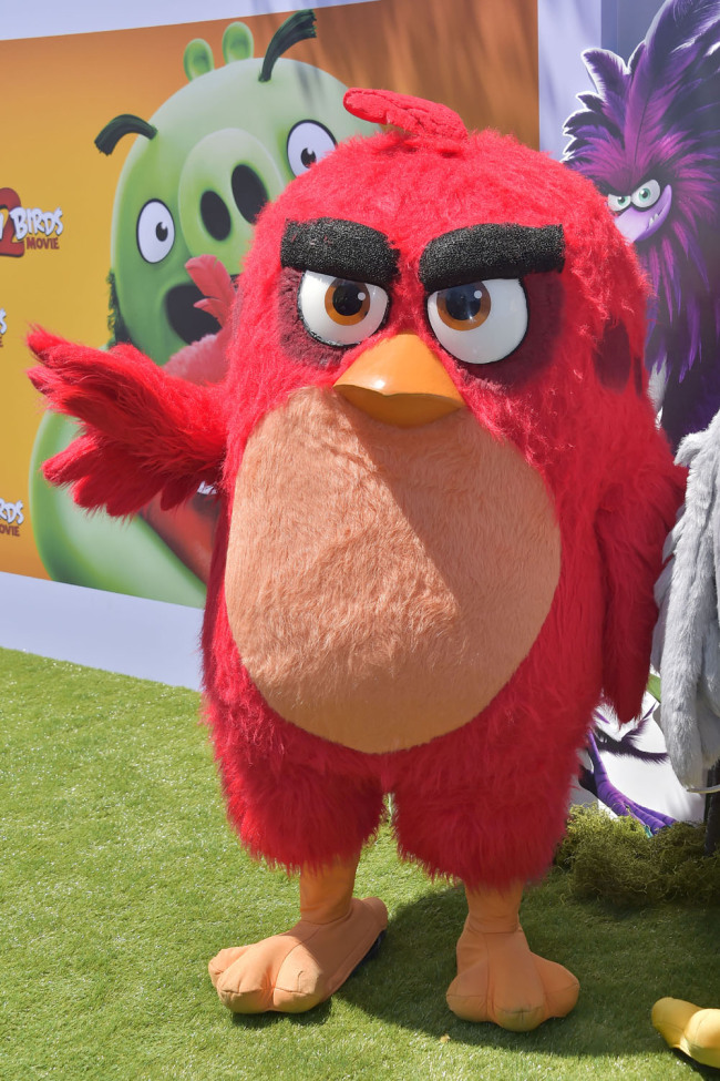 Premiere of 'The Angry Birds Movie 2' at the Westwood Regency Theater, Los Angeles, on October 08, 2019. [Photo: IC]