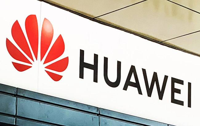 A logo of Huawei [File Photo: IC]
