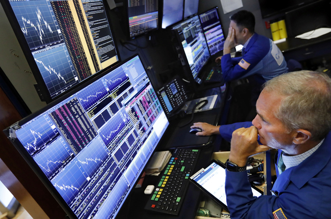 Staff work in the New York Stock Exchange on Aug. 12, 2019. [File Photo: AP via IC/Richard Drew]