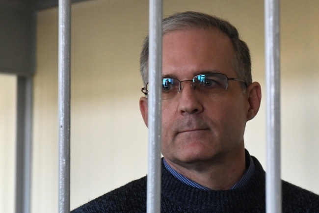 US national Paul Whelan suspected of espionage against Russia appears at Moscow's Lefortovo District Court for a new detention hearing in which the court is to consider a request by investigators to extend Whelan's pre-charge detention, Moscow, Russia, August 23, 2019. Paul Whelan, a retired United States Army officer who also holds citizenships of Canada, the United Kingdom, and Ireland, was detained in Moscow on 28 December 2018, on suspicion of spying against Russia; according to Whelan's relatives he arrived in Russia on invitation for a friend's wedding. [Photo: TASS via IC/Maxim Grigoryev]