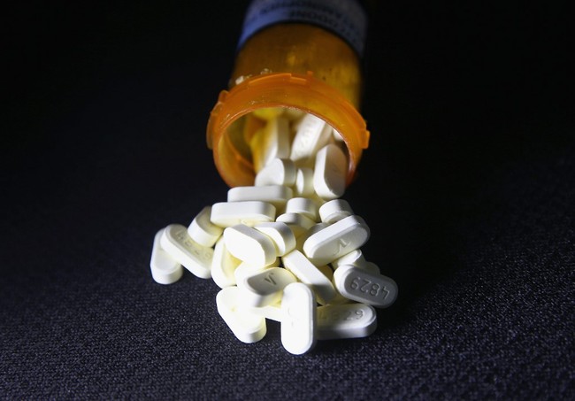 File photo of Oxycodone pain pills. [Photo: AFP]