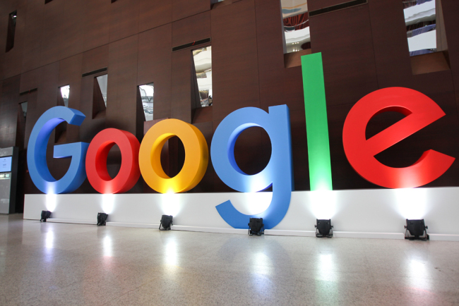 The logo of Google. [File Photo: IC]