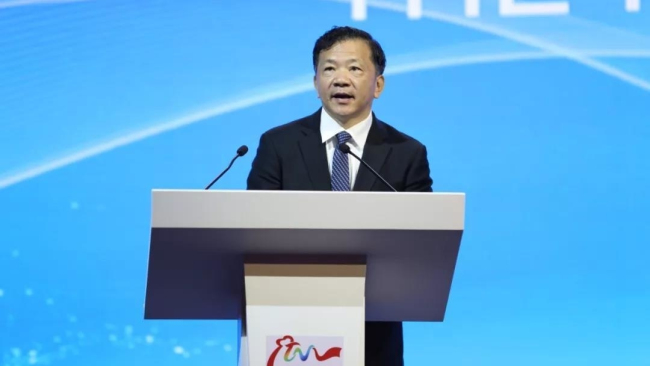 Shen Haixiong, the Vice Minister of the Publicity Department of CPC Central Committee and the head of China Media Group(CMG) [Photo: CCTV]