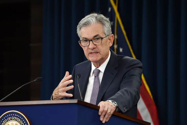 Federal Reserve Board Chairman Jerome Powell speaks at a news conference after a Federal Open Market Committee meeting on September 18, 2019 in Washington, DC. [Photo: AFP/Olivier Douliery]