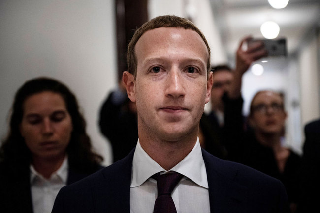 Facebook CEO Mark Zuckerberg walks to meetings for technology regulations and social media issues on September 19, 2019, in Capitol Hill, Washington, DC. [Photo: AFP/Brendan Smialowski]