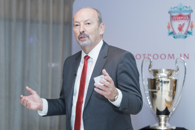 Peter Moore, chief executive officer of the Liverpool Football Club.[File Photo: Liverpool FC via Getty Images/Getty Editorial via VCG]