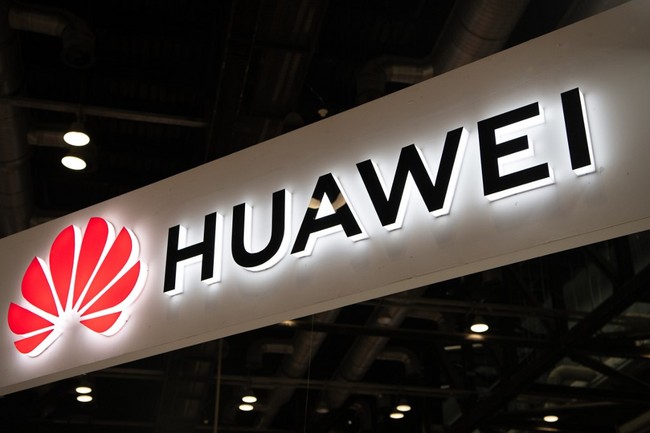 A Huawei logo is seen during the Consumer Electronics Expo in Beijing on August 2, 2019. [Photo: AFP/Fred Dufour]