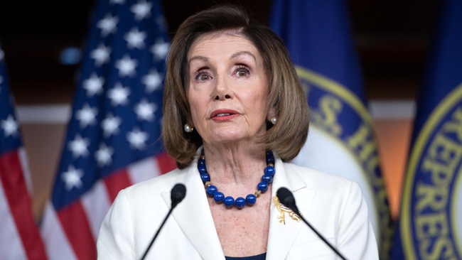 US Speaker of the House Nancy Pelosi holds her weekly press conference on Capitol Hill in Washington, DC, December 5, 2019. [Photo: AFP/Saul Loeb]