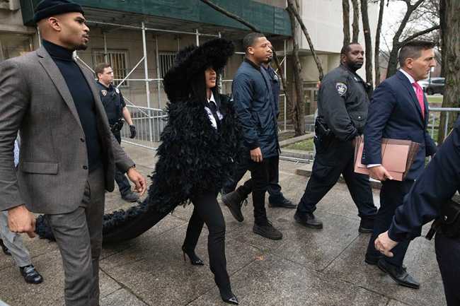 Rapper Cardi B leaves Queens Criminal Court after a hearing, Tuesday, Dec. 10, 2019 in New York. [Photo: AP]