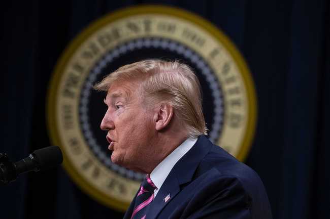 U.S. President Donald Trump speaks during the White House Summit on Child Care and Paid Leave in the South Court Auditorium on the White House complex, Thursday, Dec. 12, 2019, in Washington. [Photo: AP]