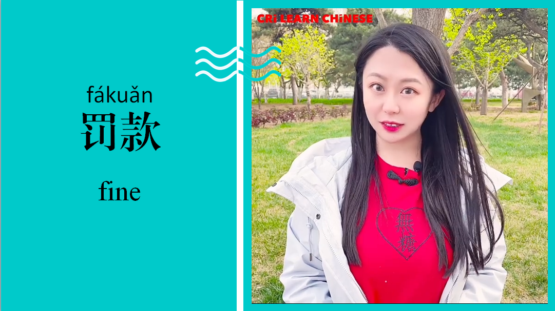 罚款 Fine