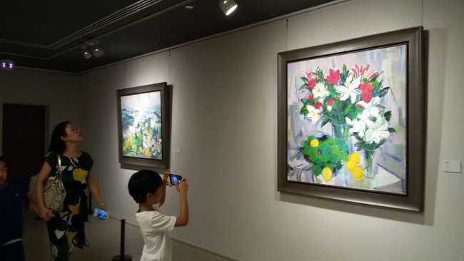 海派绘画的一座新高峰 “陈钧德绘画艺术展”在中国美术馆启幕