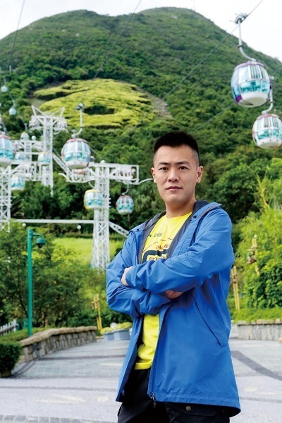 Pan Lau Ming-wai, předseda Ocean Parku, říká, že Ocean Park návštěvníky překvapí řadou mimořádných a úplně nových zážitků. Fotografii poskytla China Daily.