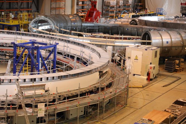 Mezinárodní projekt umělého slunce „ITER“ začal být ve Francii sestavován v červenci 2020. / CFP