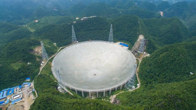 4. ledna Čína oznámila, že od 1. dubna otevře největší parabolický radioteleskop světa „Čínské nebeské oko“ pro mezinárodní vědce. (Photo/CGTN)
