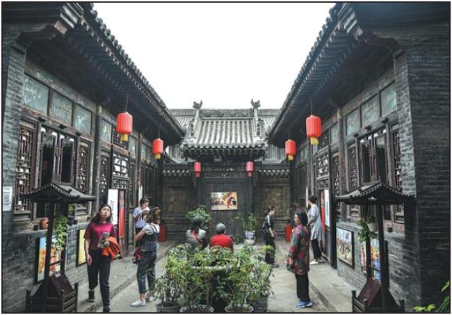 Tradiční staré město Pingyao (Pching-jao) v provincii Shanxi (Šan-si) [fotografie: China Daily]