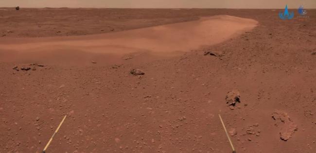 Písečné duny na Marsu. / CNSA