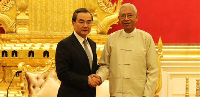 Myanmar dispuesta a trabajar con China para acelerar desarrollo de la Franja y la Ruta, según presidente birmano