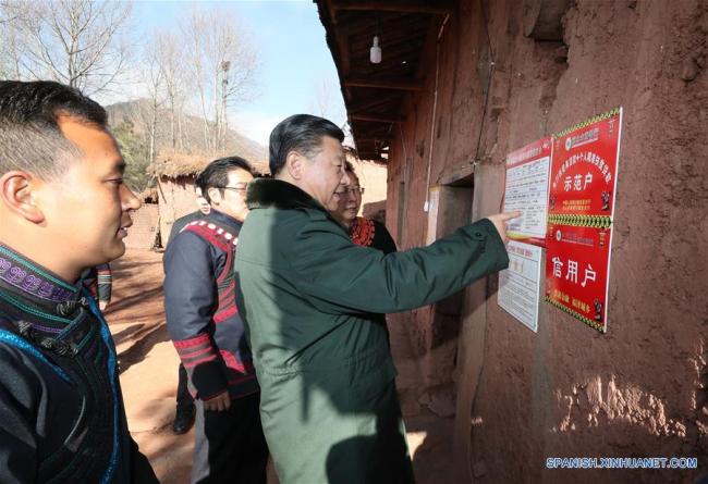 "Mi trabajo es servir al pueblo"dice Xi Jinping en inspección de Año Nuevo Lunar