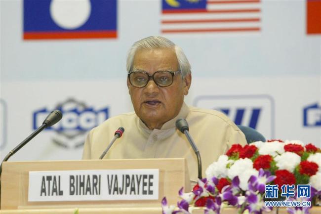 Fallece ex primer ministro indio Vajpayee
