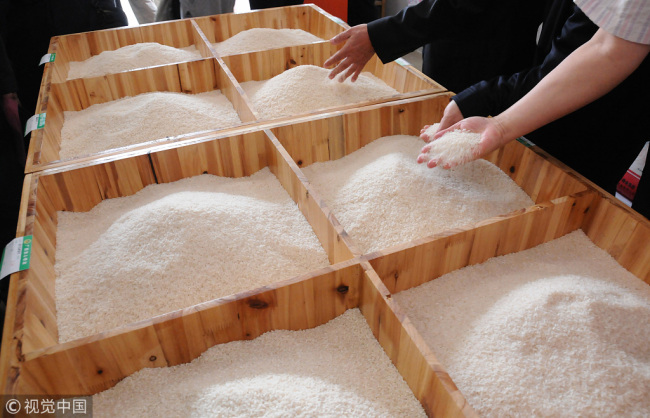 China permite importaciones de arroz de EEUU