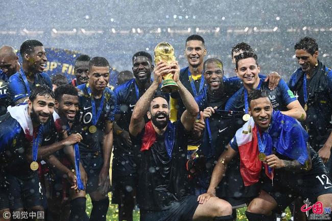 La France remporte sa deuxième Coupe du monde