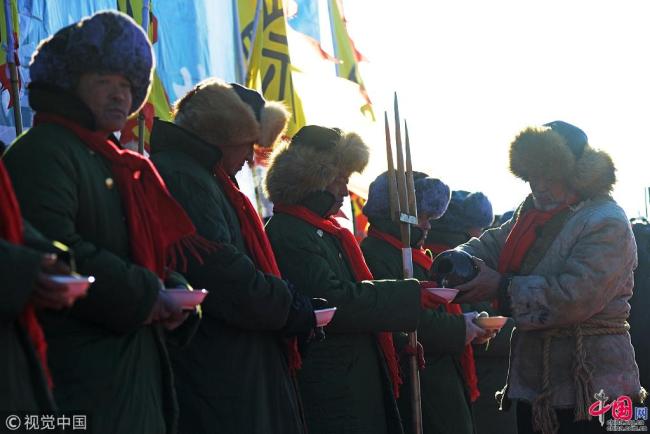 La cérémonie de pèlerinage marquant le lancement du festival.