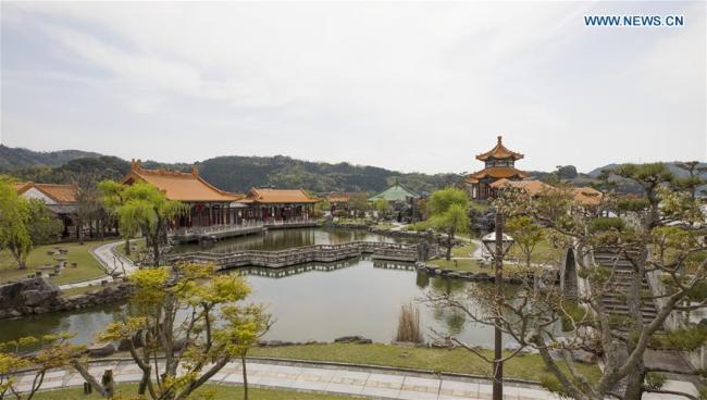 Le Jardin Encho-en, l'un des plus grands jardins de style chinois au Japon