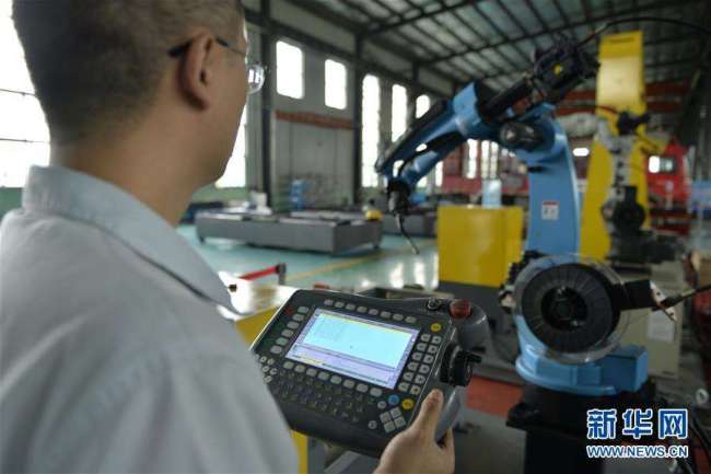 Chine : les ventes de robots industriels en hausse d'environ 15% en 2018