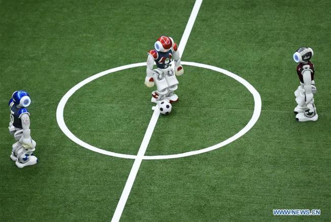 Début de la RoboCup de football 2019 Asie-Pacifique à Tianjin