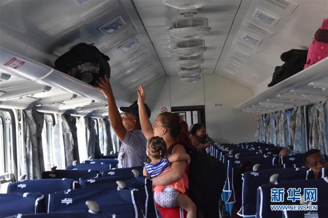 Mise en service d’un train chinois à Cuba