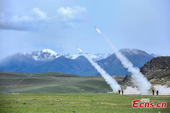 L'APL organise un exercice de défense aérienne au Tibet