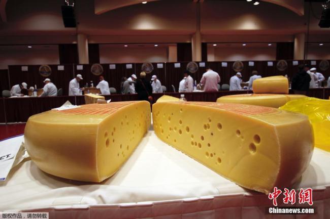 Ouverture du Championnat du monde de fromage aux Etats-Unis