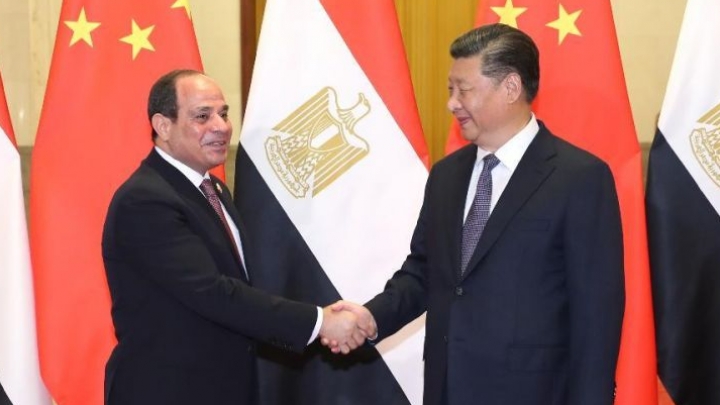 ​China e Egito concordam em promover parceria estratégica global