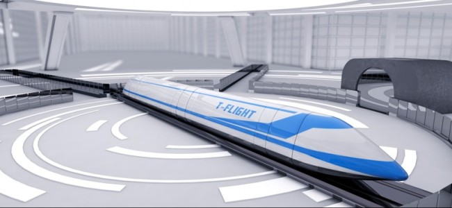Китай намерен разработать сверхзвуковой поезд со скоростью до 4000 км/ч