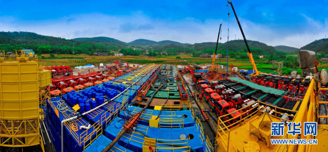Запасы сланцевого газа в Китае превышают 1 трлн кубометров